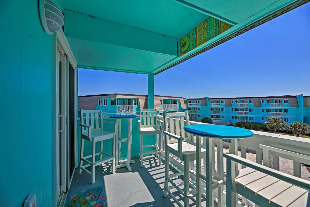 Walk To Beach Ocean-View Atlantic Beach Condo! Esterno foto