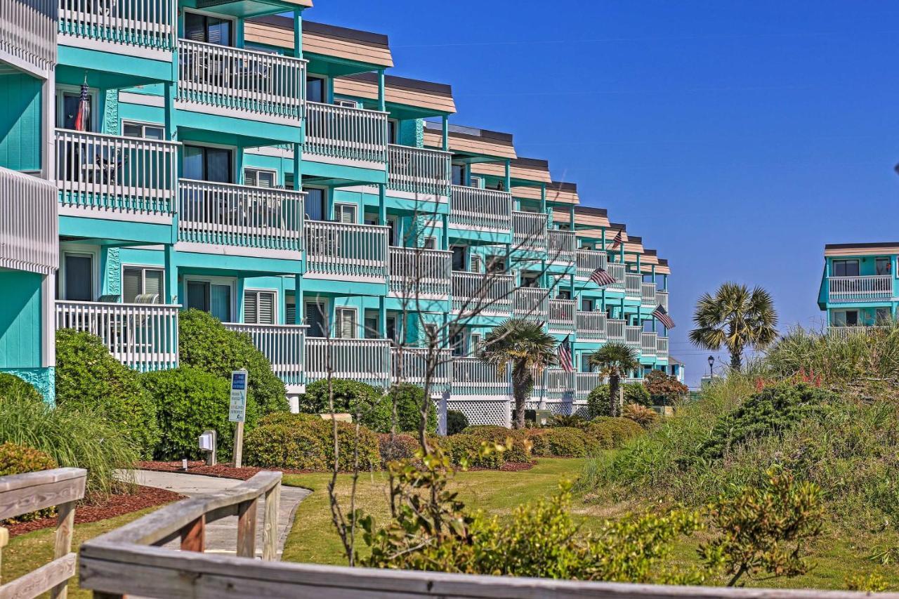 Walk To Beach Ocean-View Atlantic Beach Condo! Esterno foto