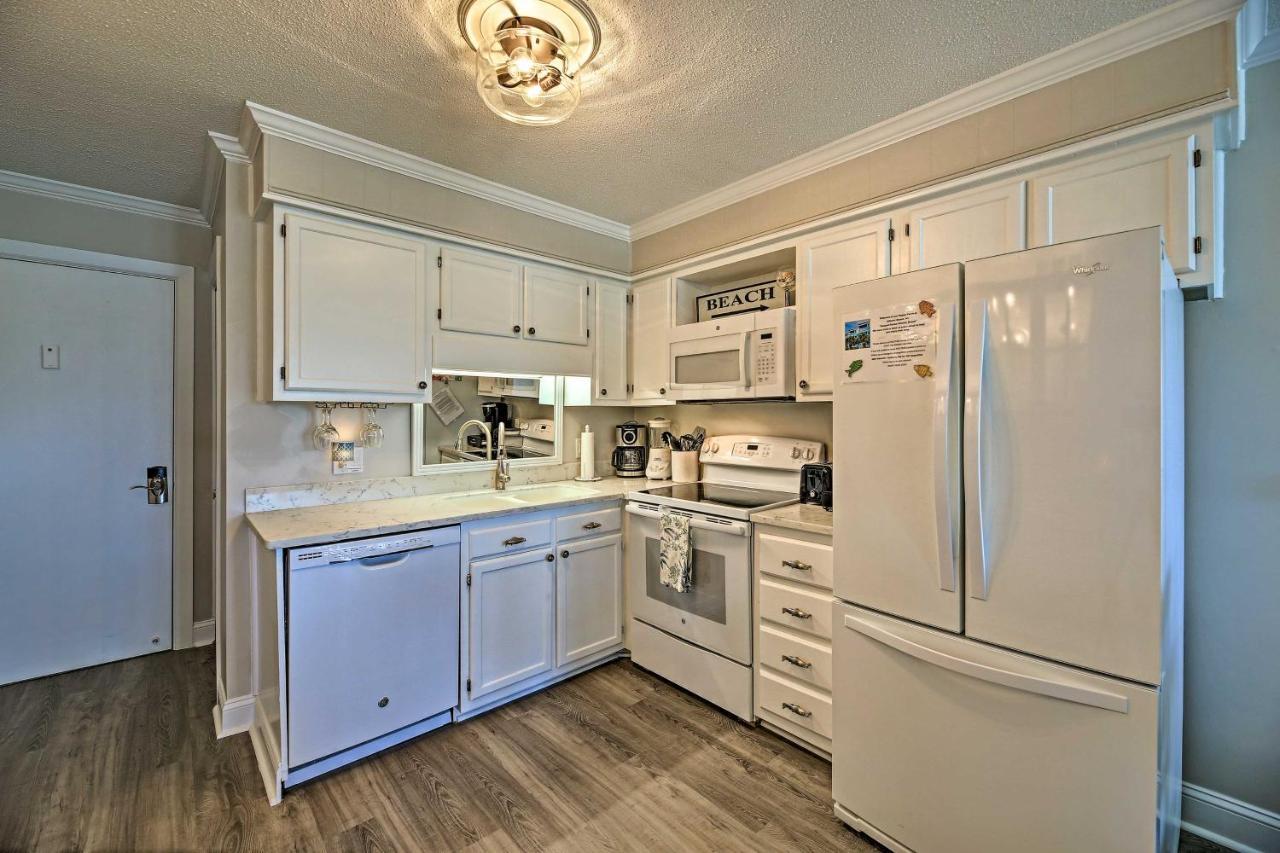 Walk To Beach Ocean-View Atlantic Beach Condo! Esterno foto