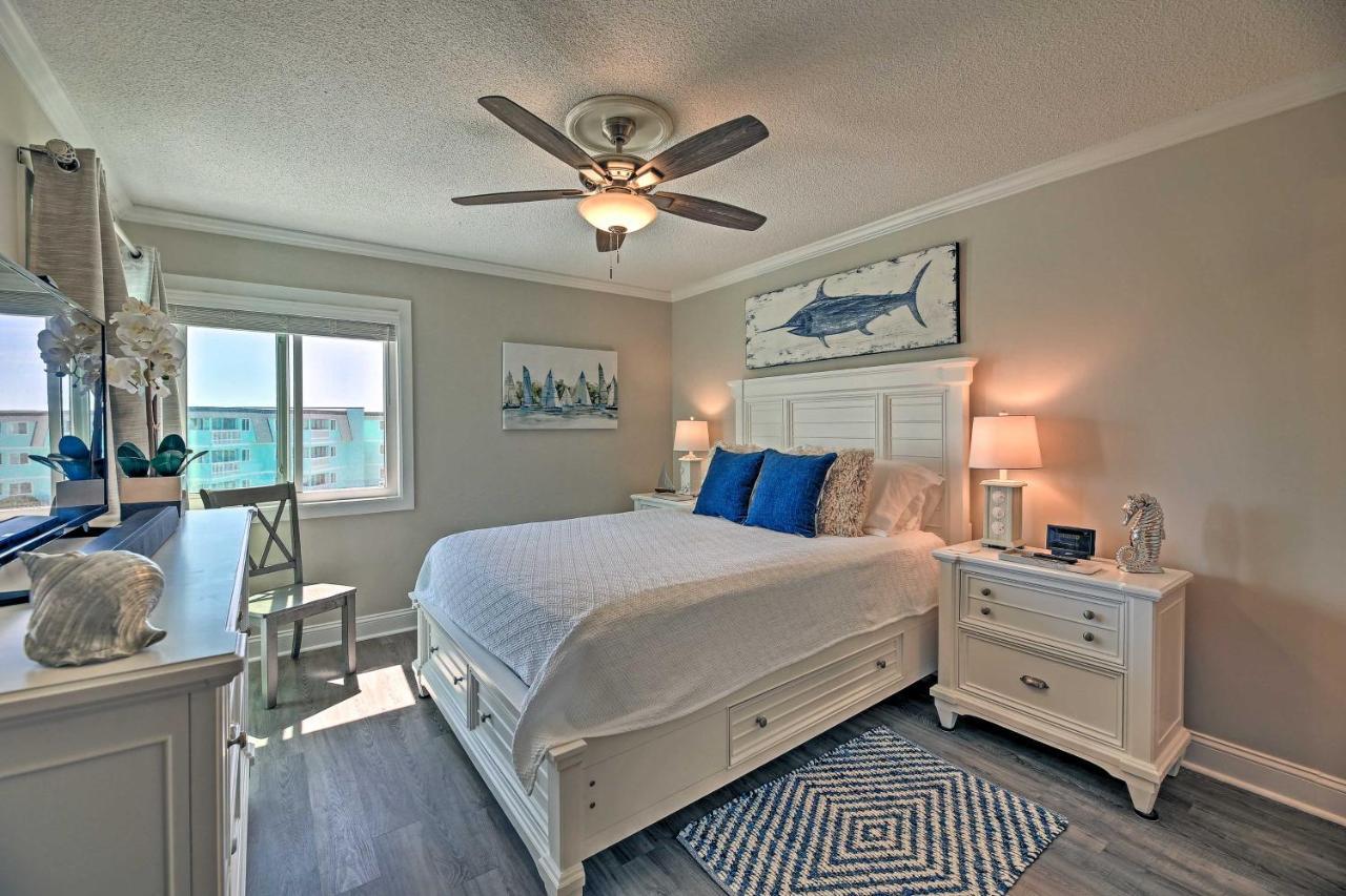 Walk To Beach Ocean-View Atlantic Beach Condo! Esterno foto