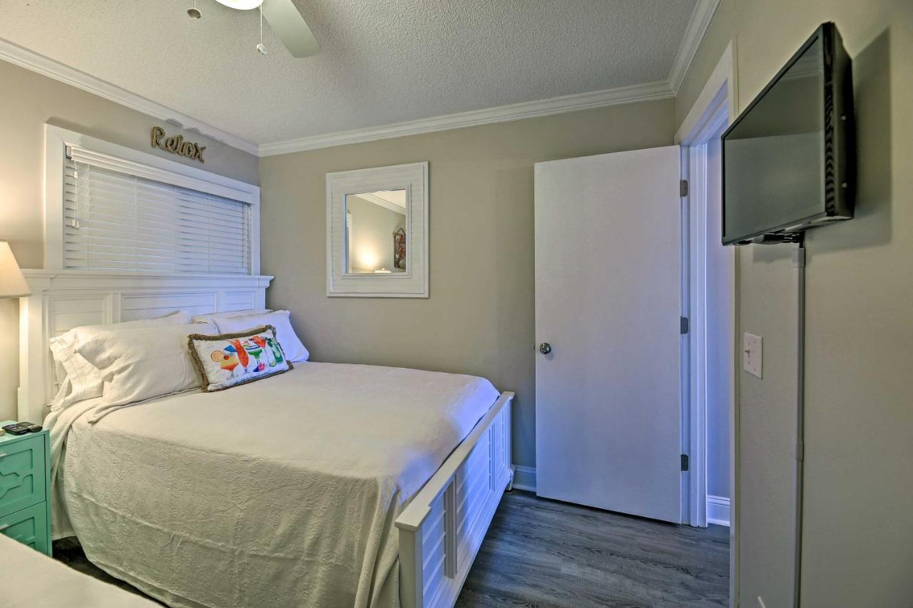 Walk To Beach Ocean-View Atlantic Beach Condo! Esterno foto