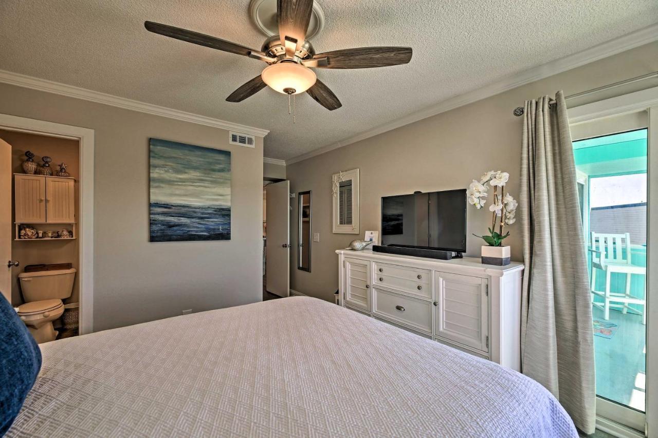 Walk To Beach Ocean-View Atlantic Beach Condo! Esterno foto
