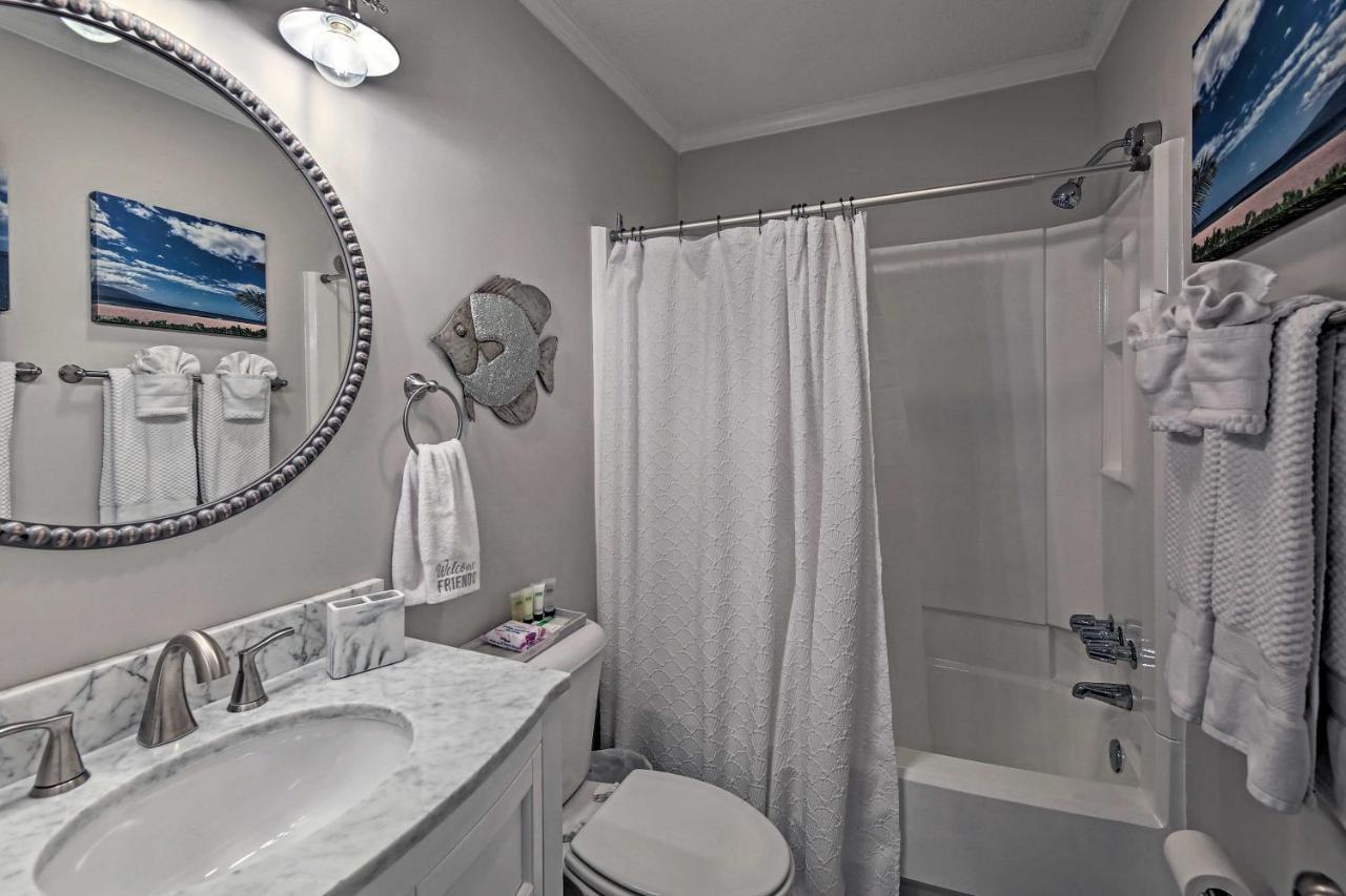 Walk To Beach Ocean-View Atlantic Beach Condo! Esterno foto