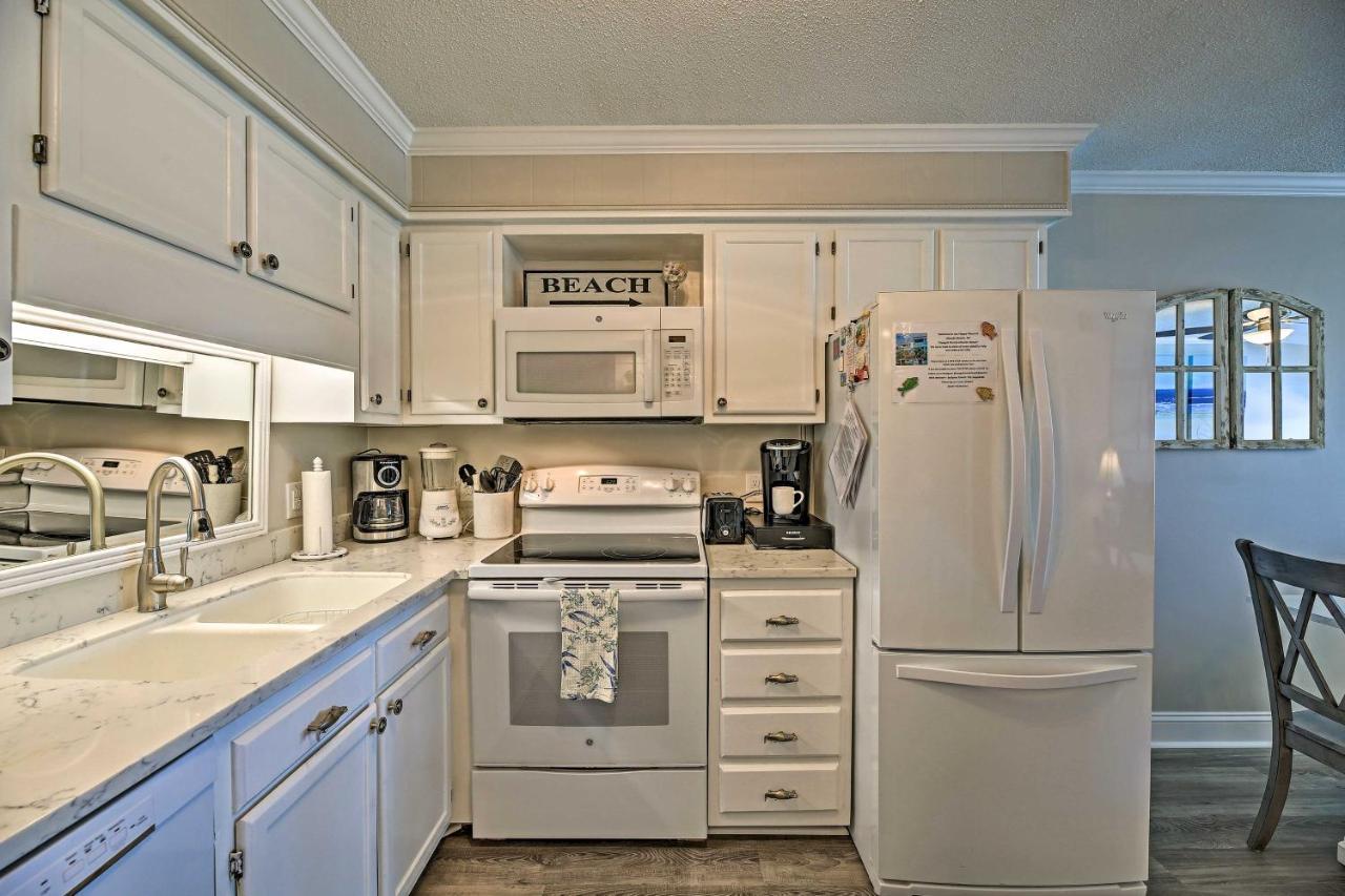 Walk To Beach Ocean-View Atlantic Beach Condo! Esterno foto