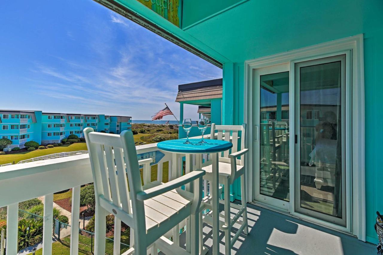Walk To Beach Ocean-View Atlantic Beach Condo! Esterno foto