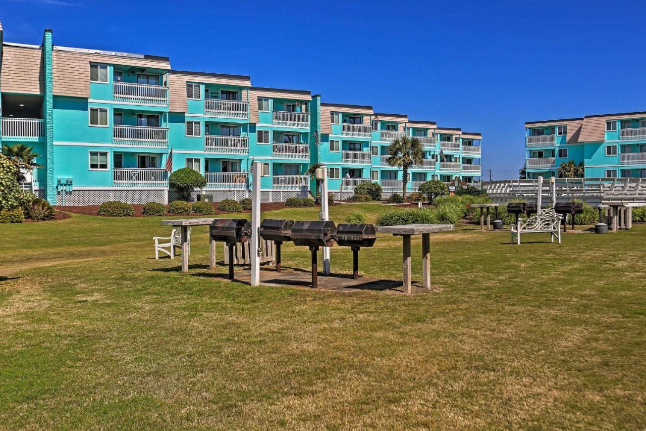 Walk To Beach Ocean-View Atlantic Beach Condo! Esterno foto