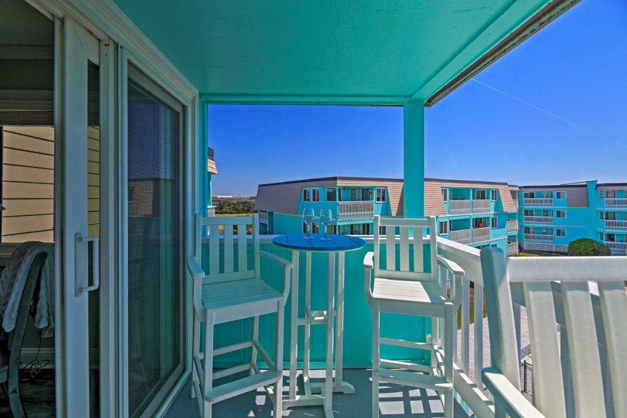 Walk To Beach Ocean-View Atlantic Beach Condo! Esterno foto