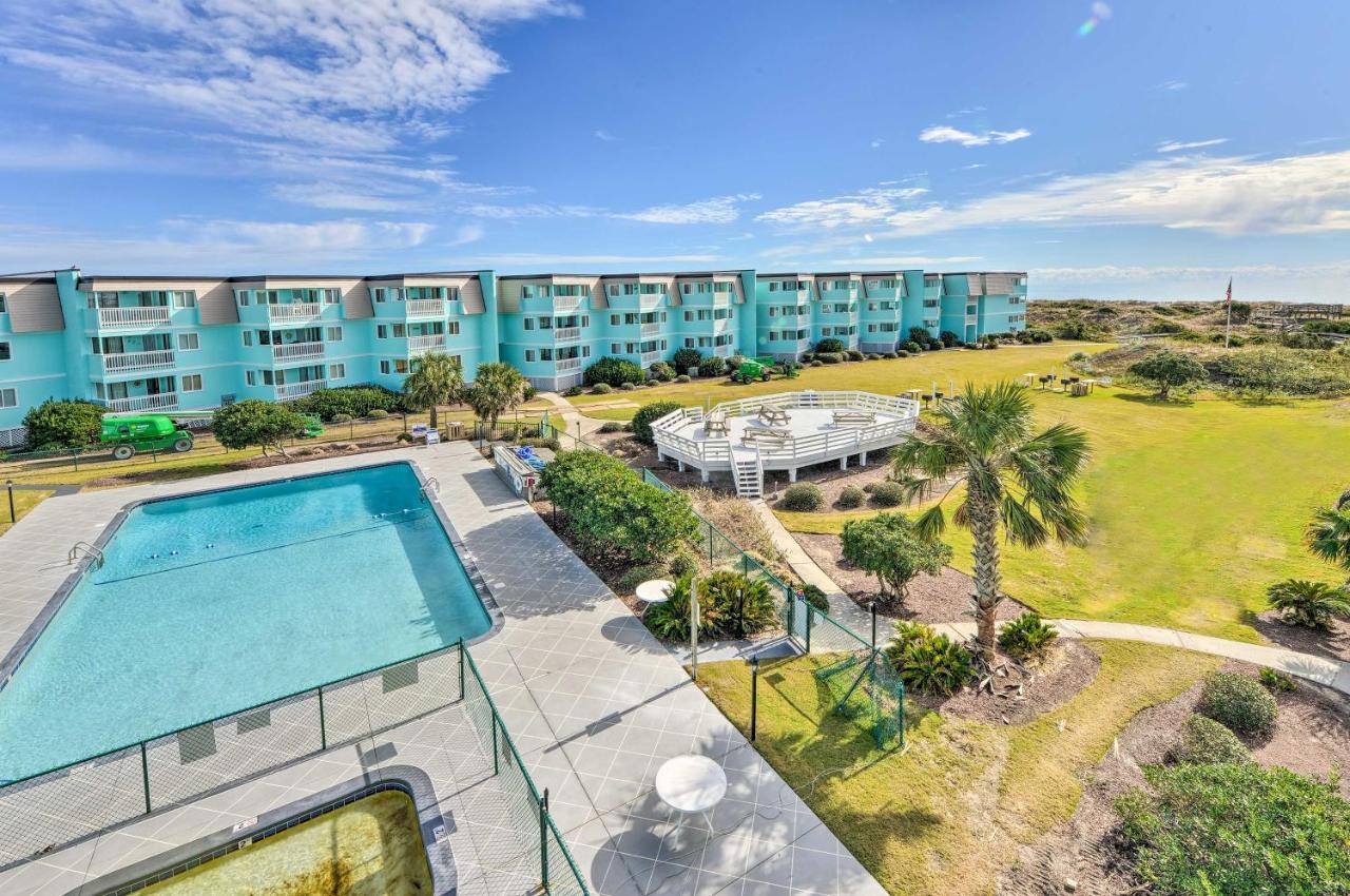 Walk To Beach Ocean-View Atlantic Beach Condo! Esterno foto
